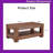 Double Layer MDF Coffee Table, Rectangular Design-1209106997