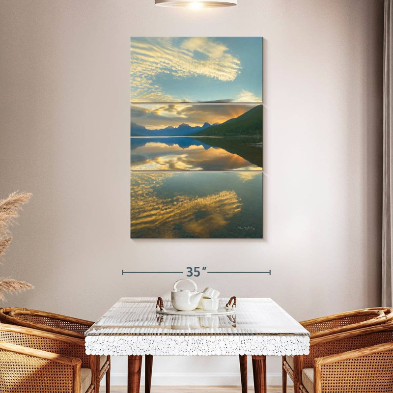 Alvord Montana Sunrise, 50" H x 32" W