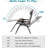 Alexandre Folding Zero Gravity Chair with Cushions-29056182