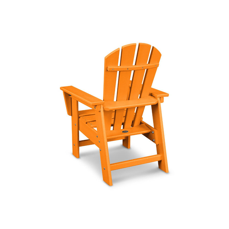 Chaise Adirondack POLYWOOD pour enfants South Beach, Tangerine