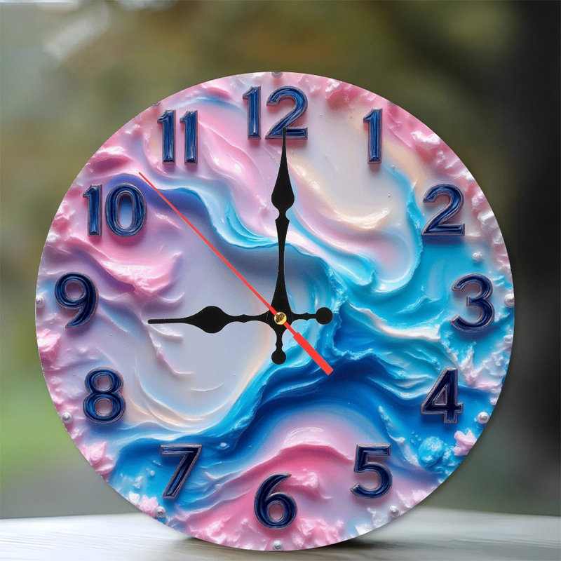Horloge murale artistique