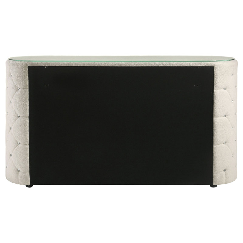 Commode 6 tiroirs Santiago Ivory