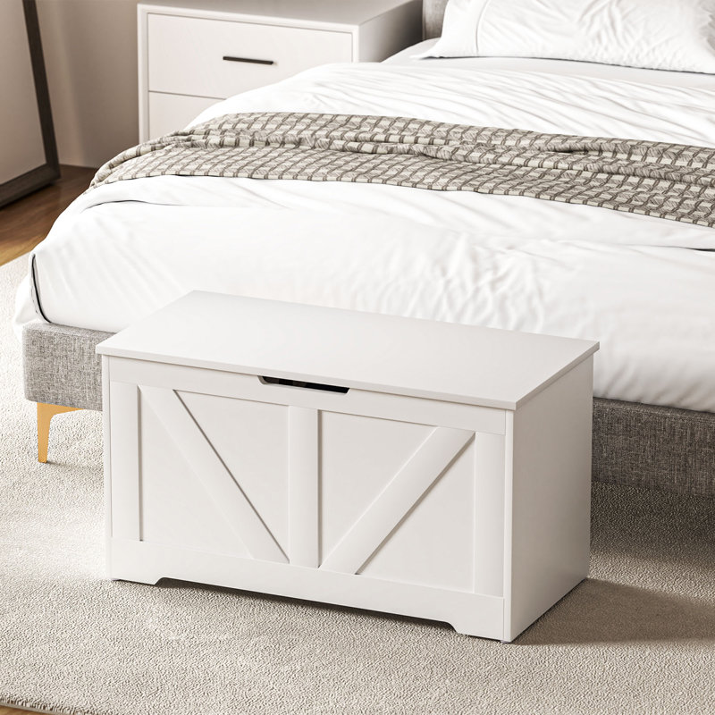 Iasos Blanket Chest, White