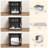 Modern Litter Box Enclosure Furniture with Adjustable Shelf and Storage
