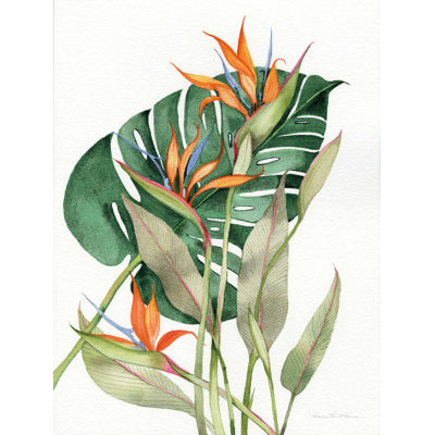 " Botanical Birds Of Paradise Crop "
