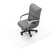 Cleartex ® Enhanced Polymer Rectangular Chair Mat with Anti-Slip Backing for Hard Floors