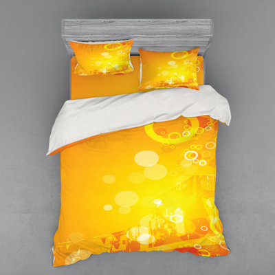 Modern & Contemporary Polyester Dots Duvet Cover