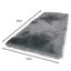 Hirsch Solid Colour Faux Sheepskin Standard Area Rug-366503764