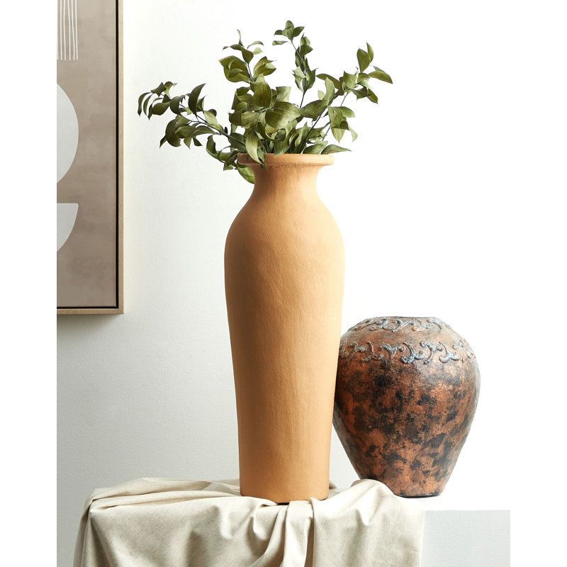Brambleton Handmade Terracotta Floor Vase