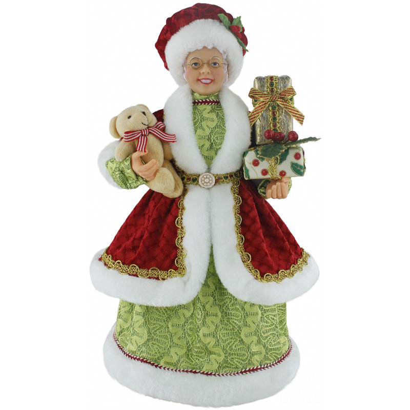 16 "Traditional Squiggle Mr. Claus