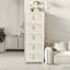 Armoire de rangement latérale large et pliante