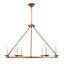 Lustre en roue de chariot 6 lumières Pickensville-900833544-909596452