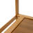5-Tier 15 Pair Solid Bamboo Shoe Rack
