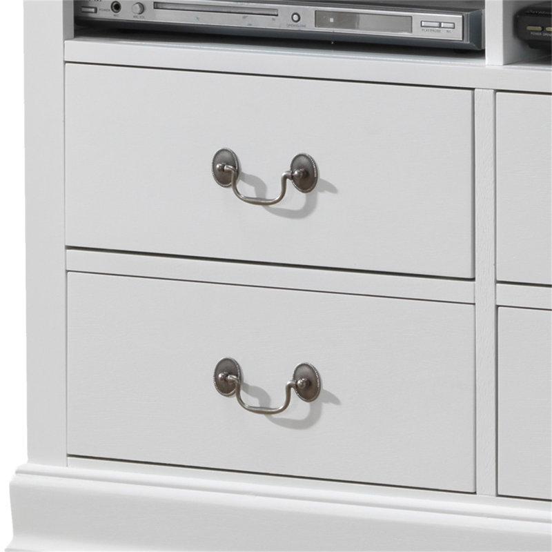 Charmante unité de rangement blanche, Blanc