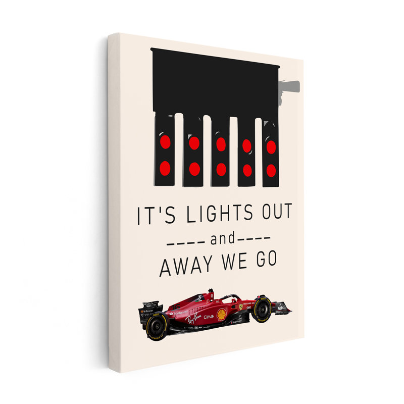 It's Lights Out, Unframed, Canvas, 18"H x 24"W