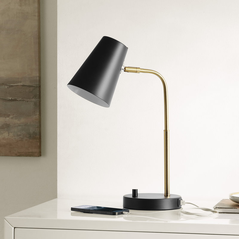 Lampe de table 19 "avec port USB Arynn