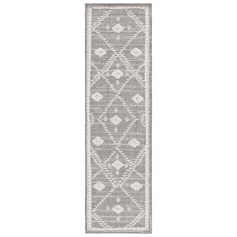 Abbi-Leigh 800 Performance Southwestern Indoor/Outdoor Area Rug, Runner 2'2" x 8'