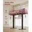 Adjustable Height Steel Standing Desk with Built-In Electrical Outlet-1837052706-1837052707
