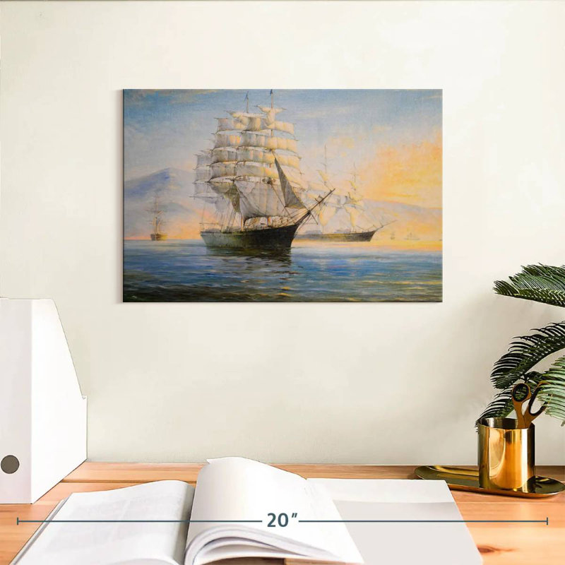 Aletra Ship, 8" H x 12" W