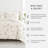Patterned Ultra Soft 3 Piece Duvet Cover Set - Serenity-128498593-128498596