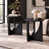 Black set of 2
