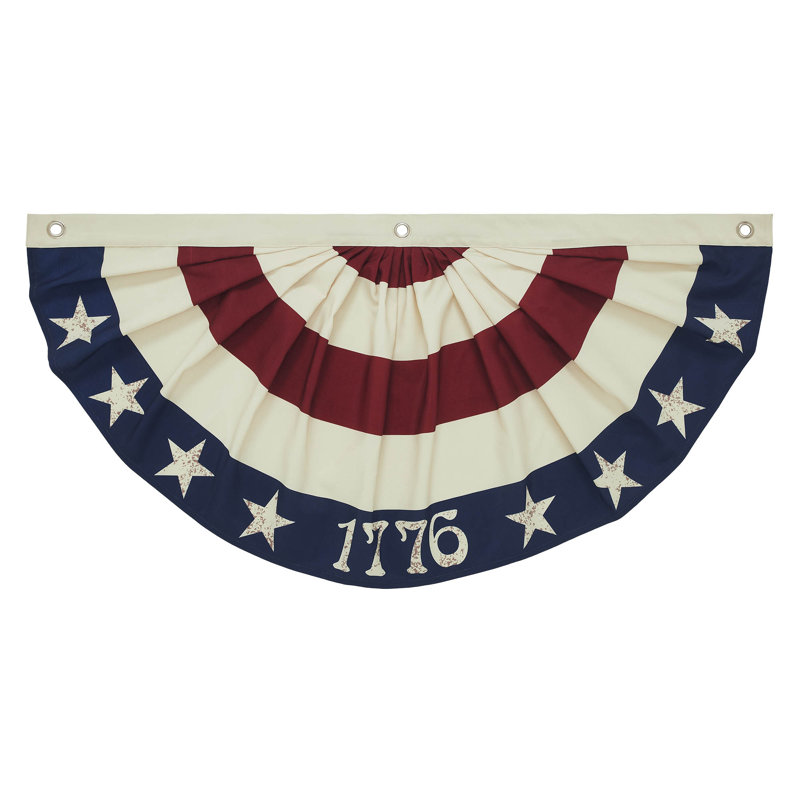 Drapeau de mon pays 1776 My Country, H 18 po x l 36 po x P 0,1 po