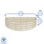 Harbour Housewares - Semicircular Galvanised Steel Raised Garden Bed Planter-102960319-102960316
