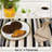 Cotton Striped Rectangle Placemat-1806745583