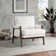 Brayven Accent Chair - 30" Wide Scandinavian Style Plush Fabric Cushion Solid Wood Frame