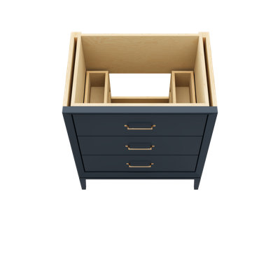 Alexandra Three-Drawer Single Bath Vanity