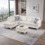 Canapé modulaire rembourré réversible avec repose-pieds-551813610-551813652