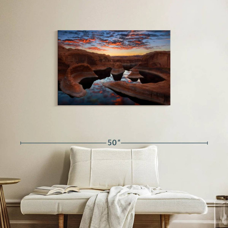Alvord Quiet Lake Powell, H 24 po x l 36 po