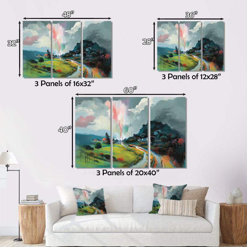 Rustic Landscape & Nature Wall Decor on Metal