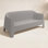 Solid 71" Patio Sofa