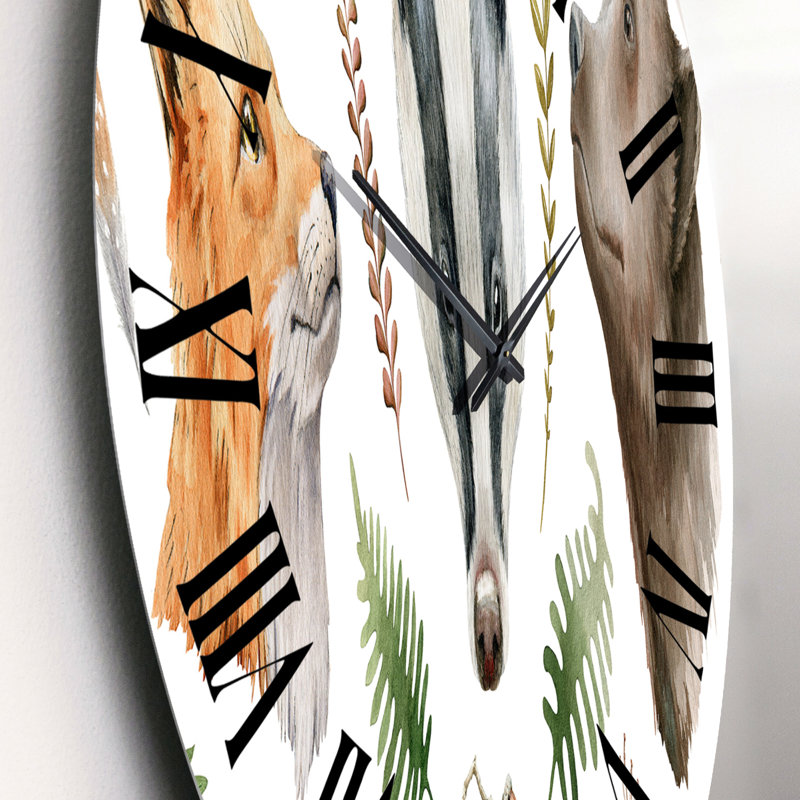 Horloge murale surdimensionnée, Petit