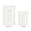 Ensemble de tapis pour salle de bain 2 pièces 100% coton 2370 g / m² Broshouse, tapis de salle de bain touffeté ultra moelleux, super absorbant certifié OEKO-TEX®, réversible, lavable à la machine, confort semblable au spa, ivoire / blanc-1897437782-1922298103