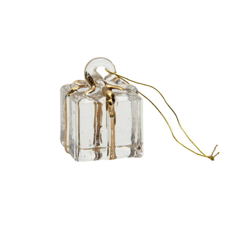 4cm Glass Hanging Figurine Ornament