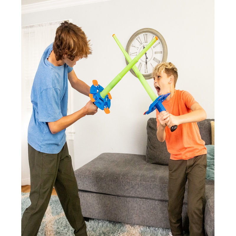 Ensemble d'épées en mousse Duel de clôture NERF - lueur dans le noir