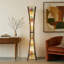 Quintan 72'' Black Column Floor Lamp-704109280