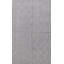 Wool Geometric Area Rug in Silver