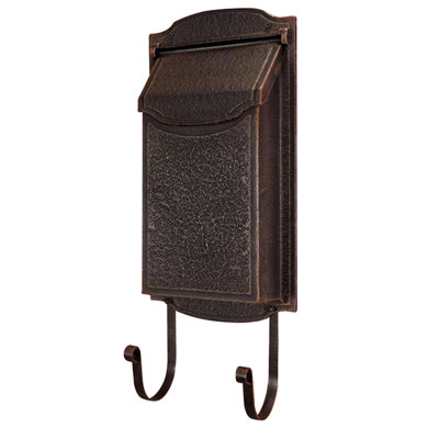 Aluminum Wall Mounted Mailbox