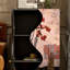 Armoire de décoration vintage en bois