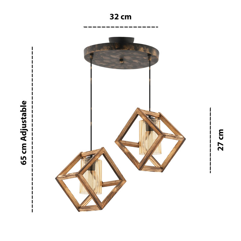 Lustre, Rétro, Deux lumières