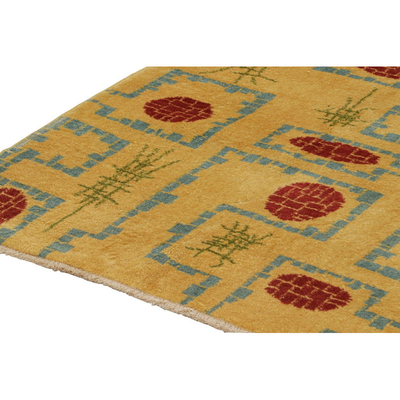 One-of-a-Kind 4'7" x 7'8" Hand Knotted Area Rug