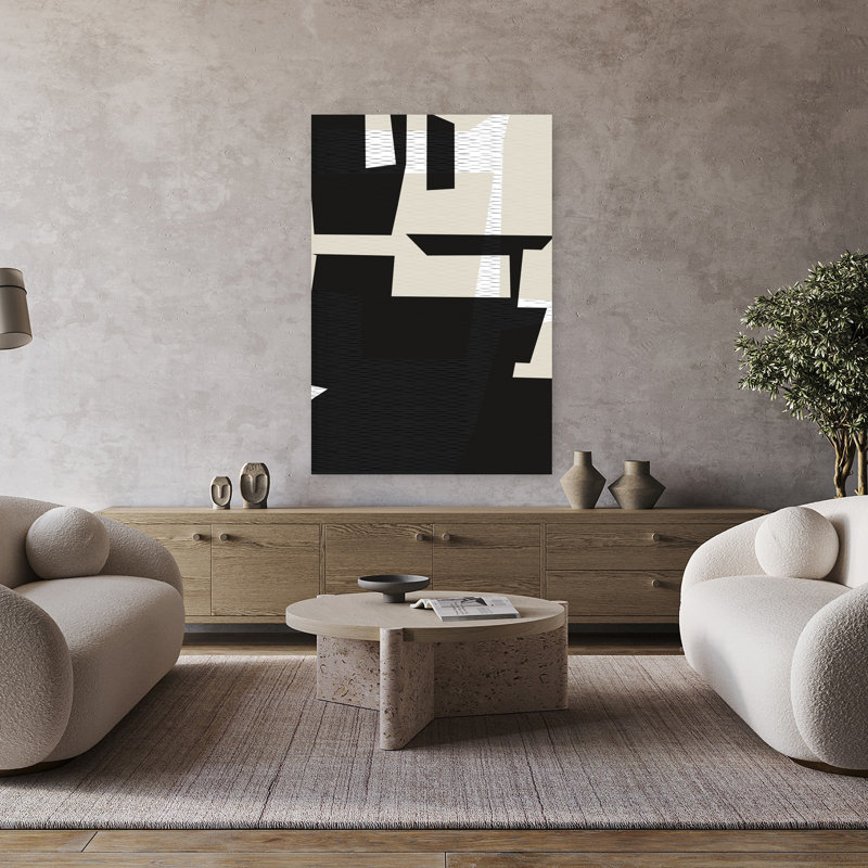 Art contemporain contemporain abstrait, H 48 po x l 32 po