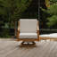 Solerno Heated Swivel Chair — Dove-739103963