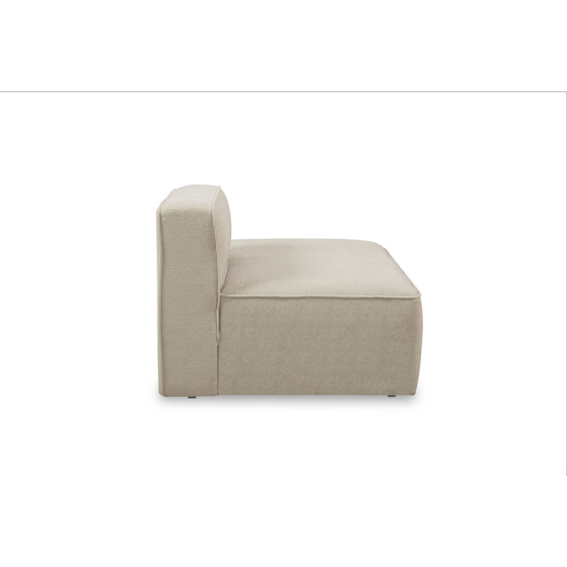 Allinson Upholstered Accent Chair, Cream