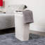 Panier à linge mince, capacité de 40 litres, couvercle à charnières, paquet de 2-81245420-112438265