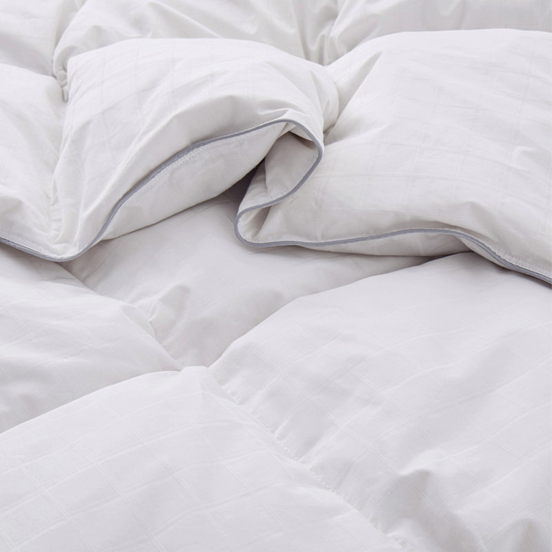 Édredon épais en duvet d'oie blanche, Lit simple