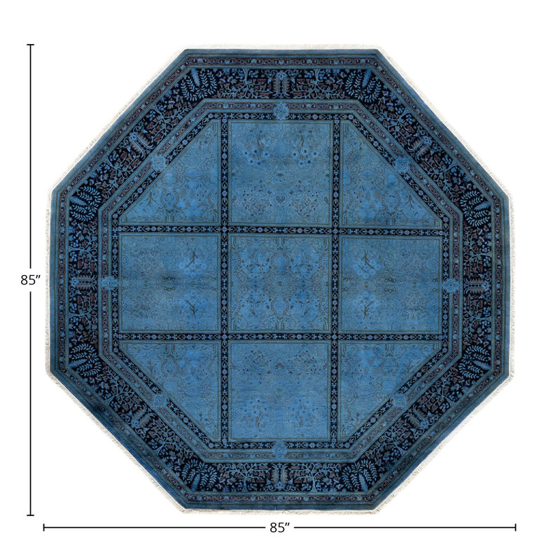 Cronius One-of-a-Kind 7' 1" X 7' 1" Hand Knotted Area Rug